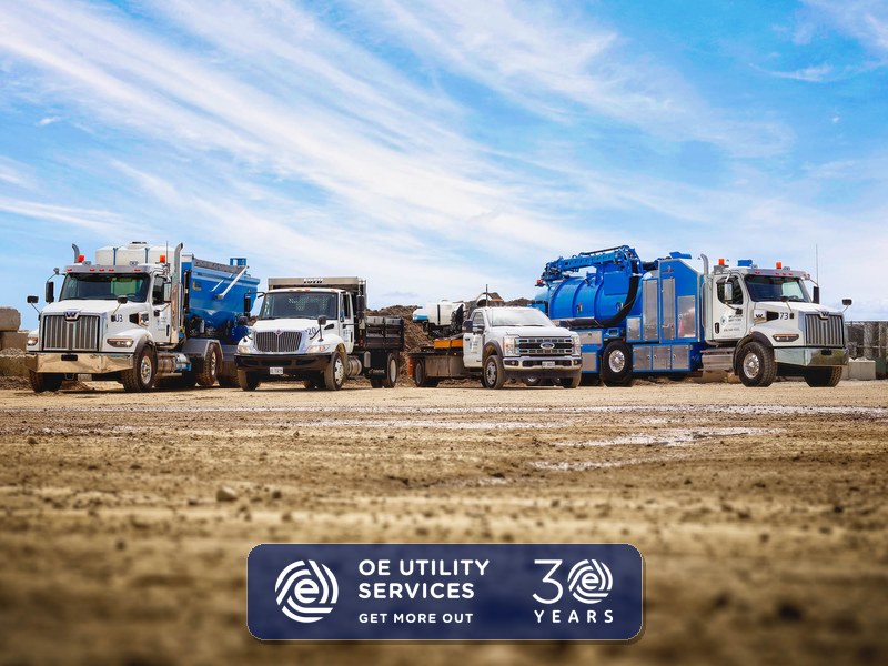 OE NextGen hydrovac truck